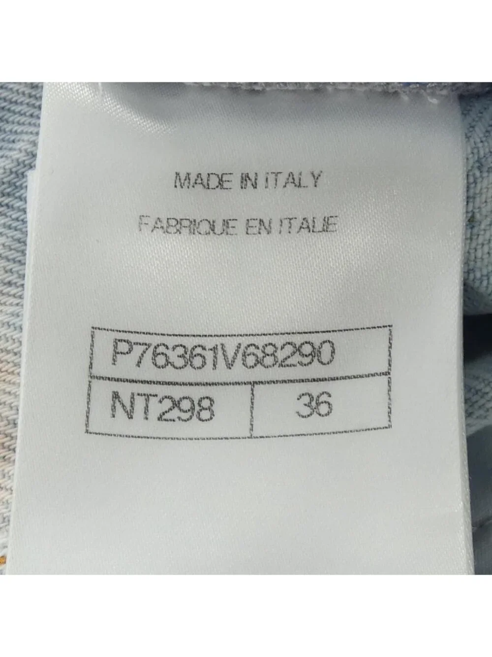 Chanel Jeans Blue
